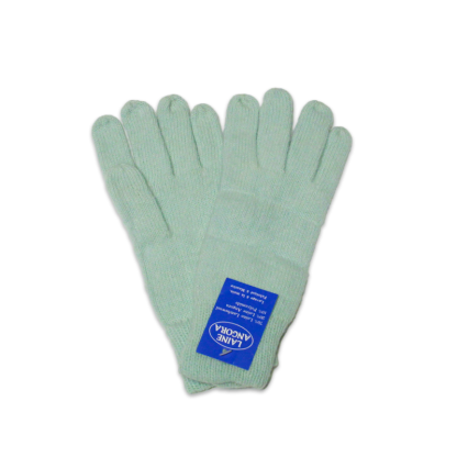 Gants laine & Angora - Menthe (Taille M)