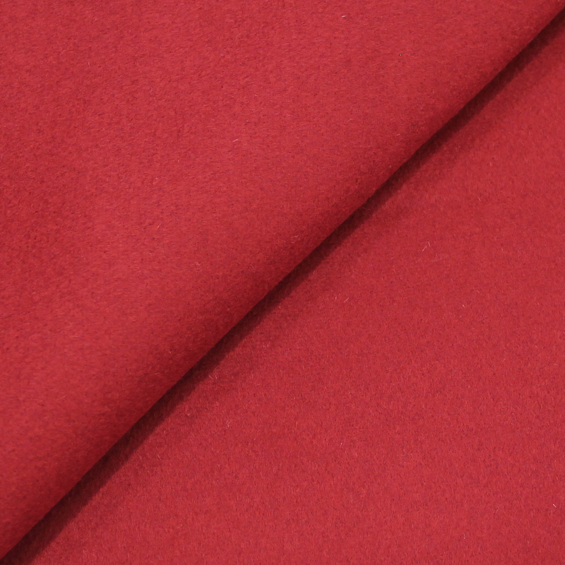 Velours de laine - Rouge carmin