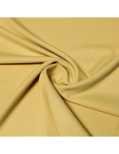 Tissu tailleur 100% laine vierge - Jaune
