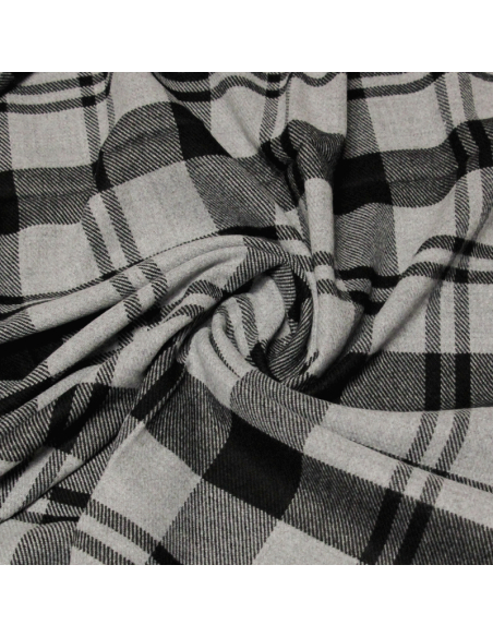 Carré - Clan gris & noir