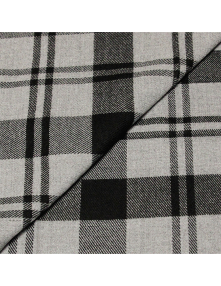 Carré - Clan gris & noir