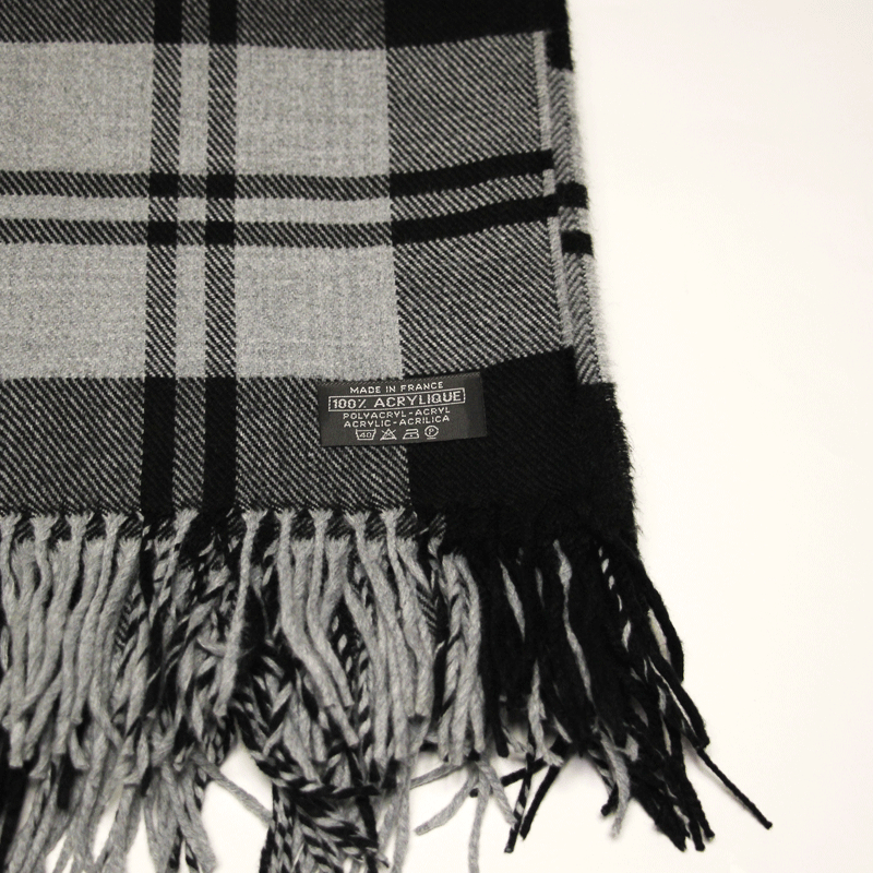 Carré - Clan gris & noir