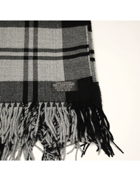 Carré - Clan gris & noir