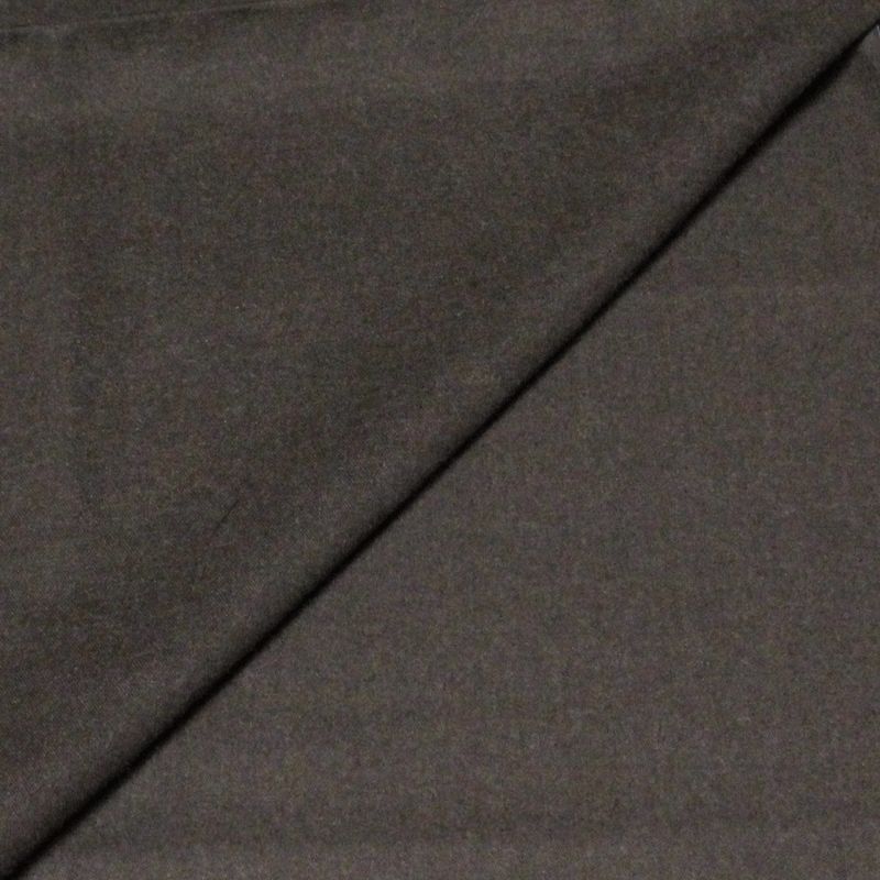 Tissu tailleur gabardine laine & cachemire - Brun jaya (Coupon de 2.50 mètres)