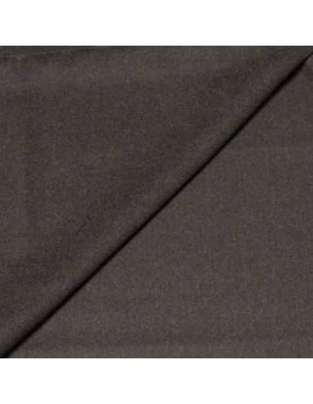Tissu tailleur gabardine laine & cachemire - Brun jaya (Coupon de 2.50 mètres)