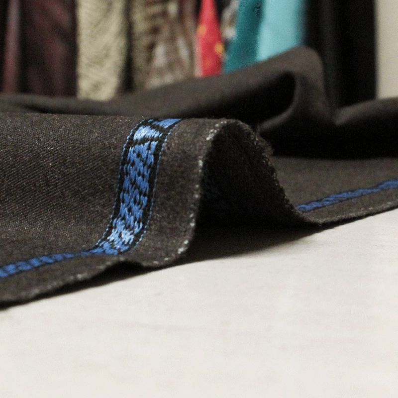 Tissu tailleur gabardine laine & cachemire - Brun jaya (Coupon de 2.50 mètres)