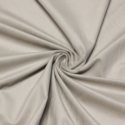 Velours côtelé milleraies - Gris clair 2