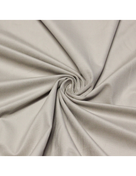 Velours côtelé milleraies - Gris clair