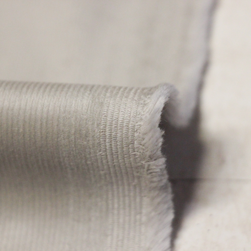 Velours côtelé milleraies - Gris clair
