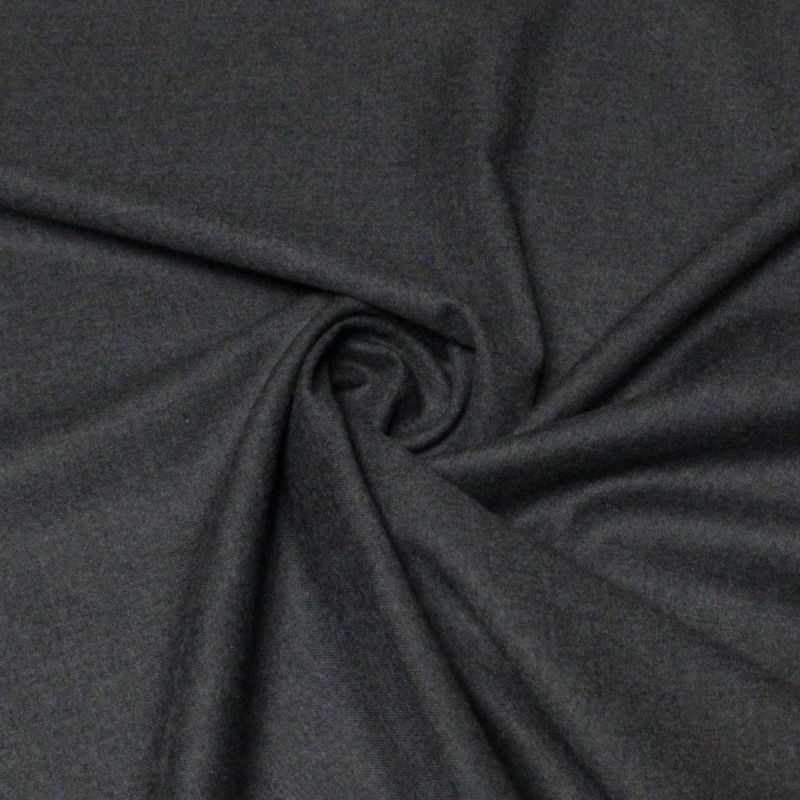 Flanelle 100% laine vierge - Gris (Coupon de 2.40 mètres)