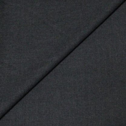 Flanelle 100% laine vierge - Gris (Coupon de 2.40 mètres) 2
