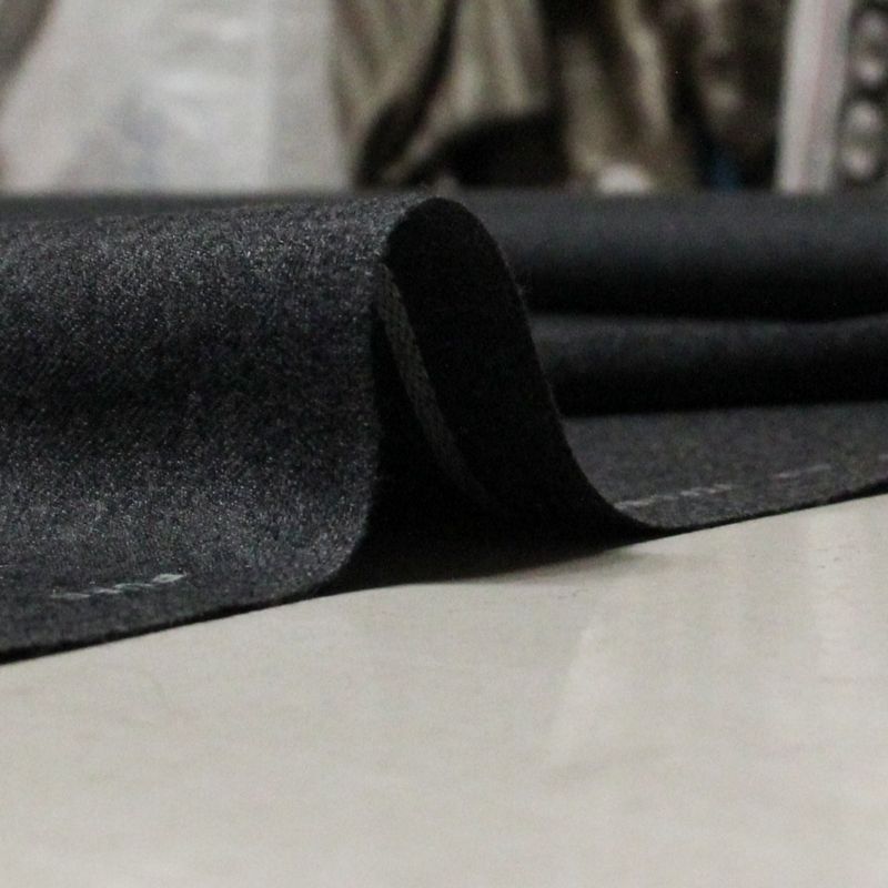 Flanelle 100% laine vierge - Gris (Coupon de 2.40 mètres)