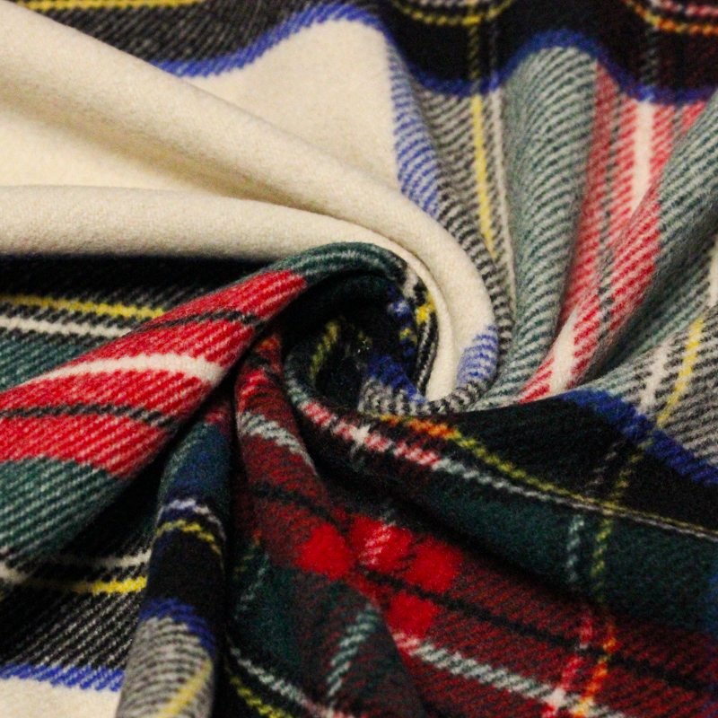 Sergé de laine - Carreaux