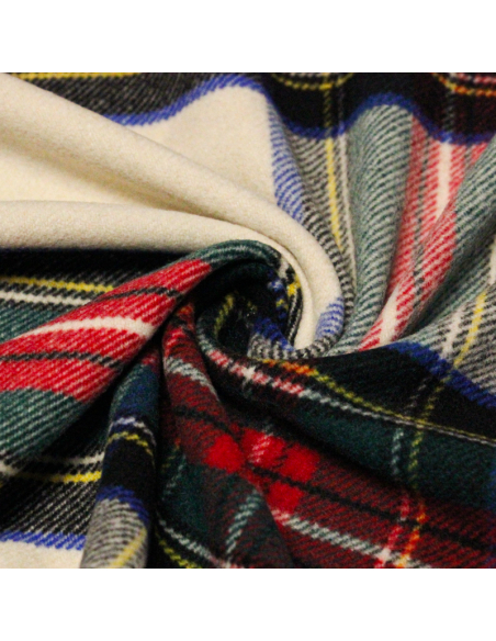 Sergé de laine - Carreaux