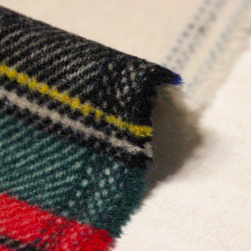 Sergé de laine - Carreaux