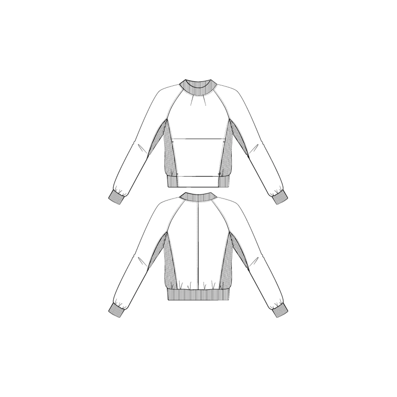 Patron Maison Fauve - Sweat-shirt Ressac