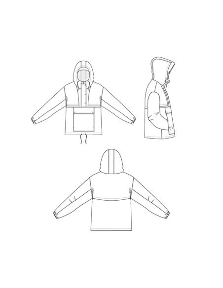 Patron Maison Fauve - Coupe-vent Rafale