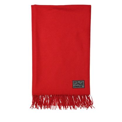 Écharpe de laine & cachemire - Rouge