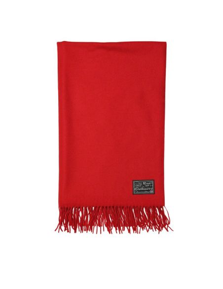Écharpe de laine & cachemire - Rouge
