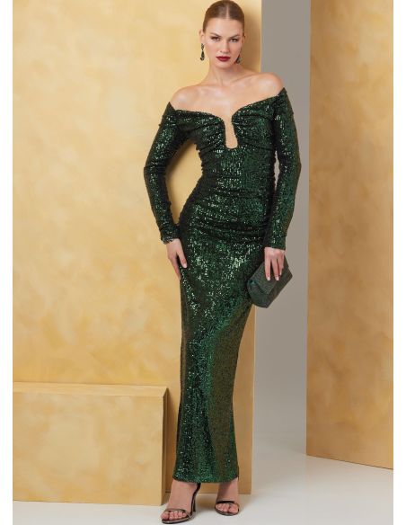 Patron Vogue 2063 B5 (36-44) - Robe Élégante