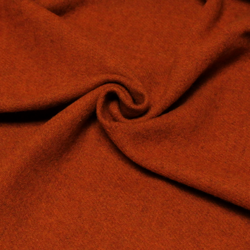 Étole en laine - Rouille