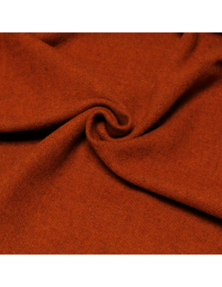 Étole en laine - Rouille