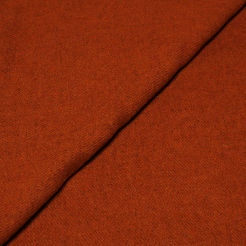Étole en laine - Rouille