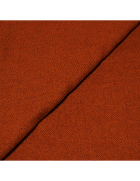 Étole en laine - Rouille