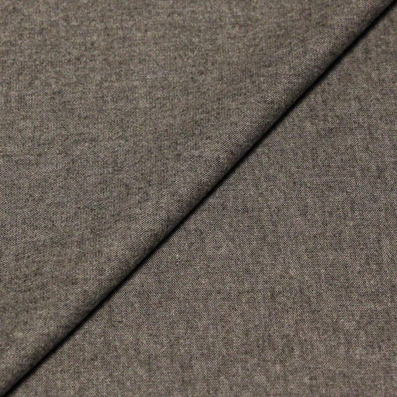 Tweed de laine léger - Marron