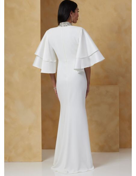 Patron Vogue 2066 H5 (34-42) - Robe sirène avec encolure en V profond