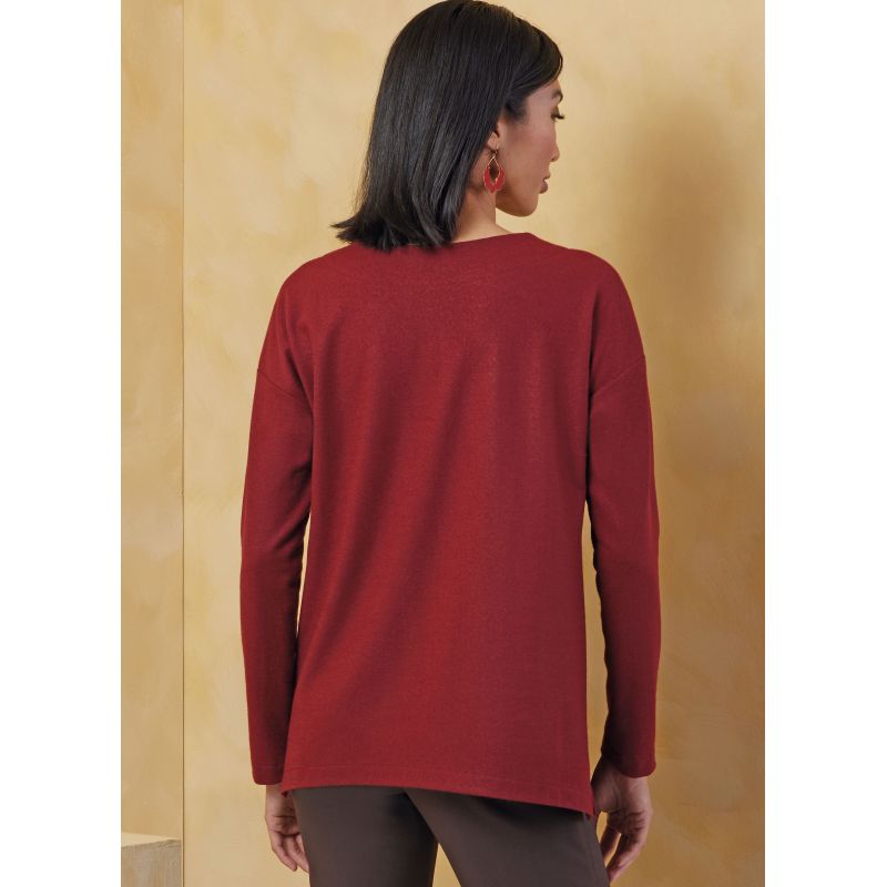 Patron Vogue 2067 - Haut et veste en maille pour femme