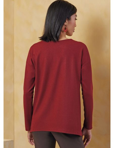 Patron Vogue 2067 - Haut et veste en maille pour femme