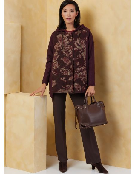 Patron Vogue 2067 - Haut et veste en maille pour femme