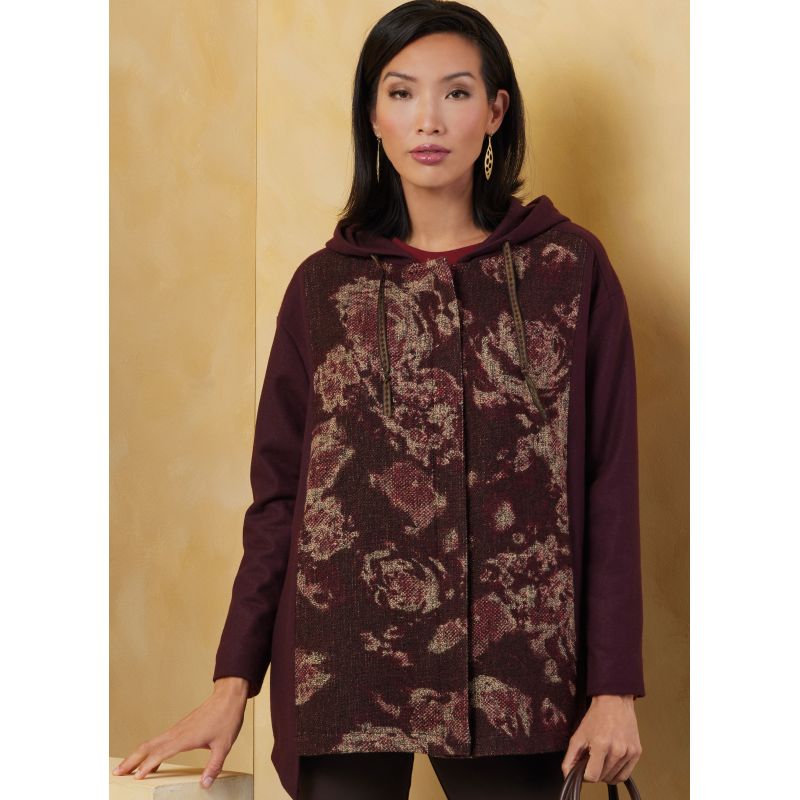 Patron Vogue 2067 - Haut et veste en maille pour femme