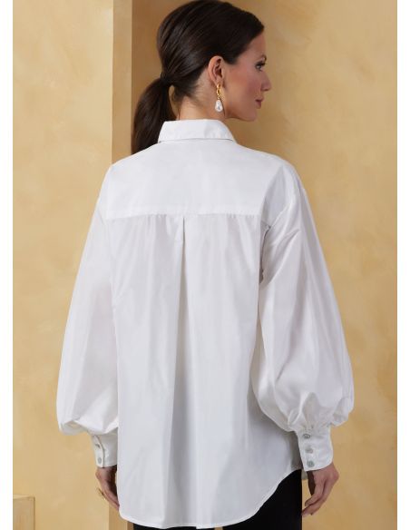 Patron Vogue 2068 B5 (36-44) - Hauts pour femme avec ceinture