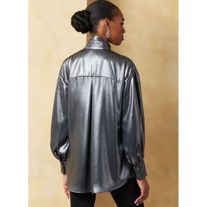 Patron Vogue 2068 B5 (36-44) - Hauts pour femme avec ceinture