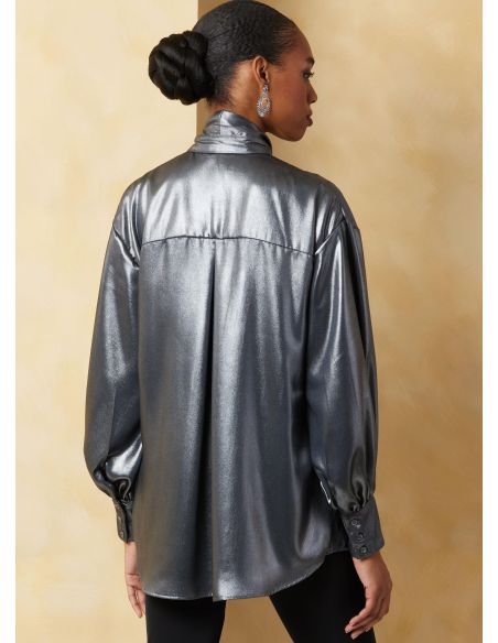 Patron Vogue 2068 B5 (36-44) - Hauts pour femme avec ceinture