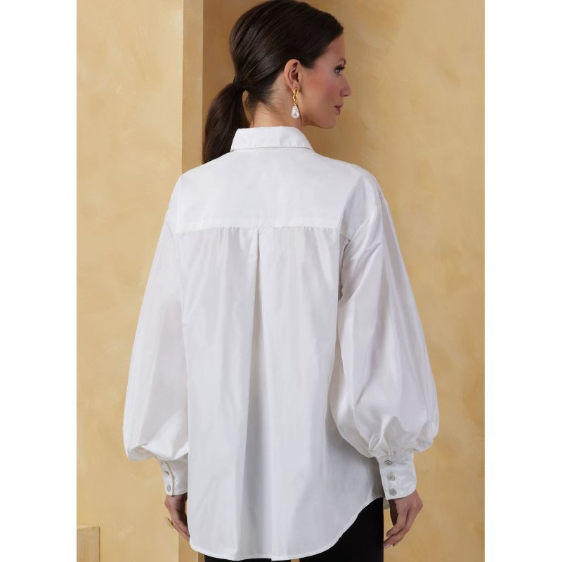 Patron Vogue 2068 B5 (36-44) - Hauts pour femme avec ceinture