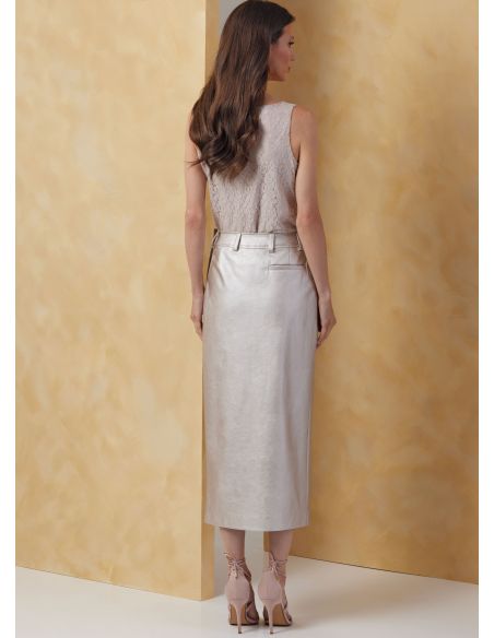 Patron Vogue 2069 Y5 (46-54) - Jupe droite pour femme