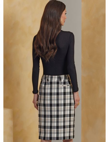 Patron Vogue 2069 Y5 (46-54) - Jupe droite pour femme