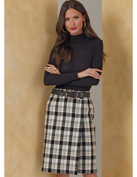 Patron Vogue 2069 Y5 (46-54) - Jupe droite pour femme