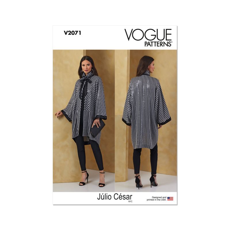 Patron Vogue 2071 - Robe portefeuille pour femme