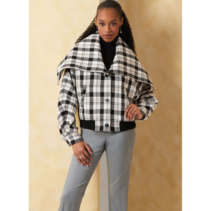 Patron Vogue 2072 - Veste bomber pour femme