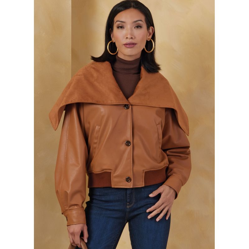 Patron Vogue 2072 - Veste bomber pour femme