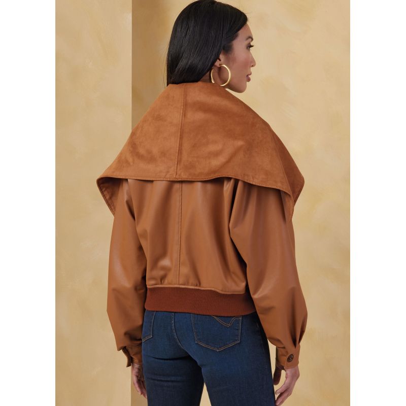 Patron Vogue 2072 - Veste bomber pour femme