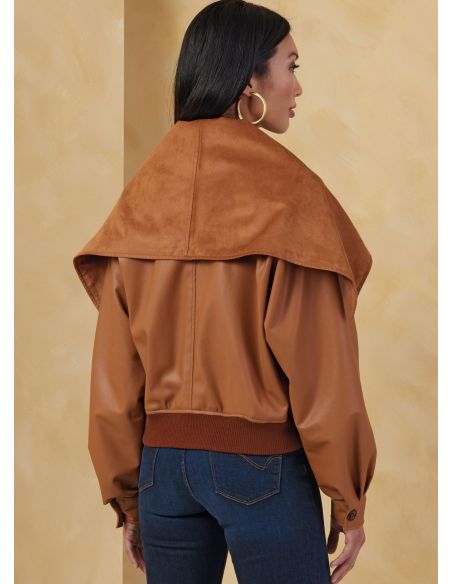 Patron Vogue 2072 - Veste bomber pour femme