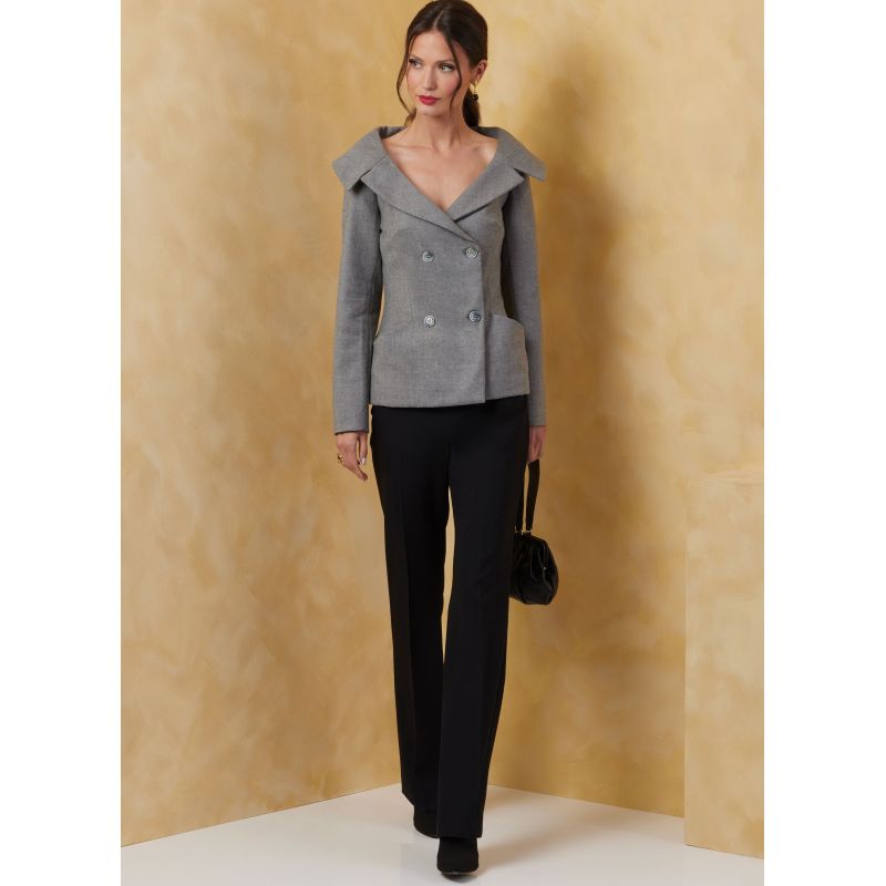 Patron Vogue 2073 B5 (36-44) - Veste pour femme avec variations de manches