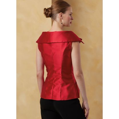 Patron Vogue 2073 B5 (36-44) - Veste pour femme avec variations de manches 2