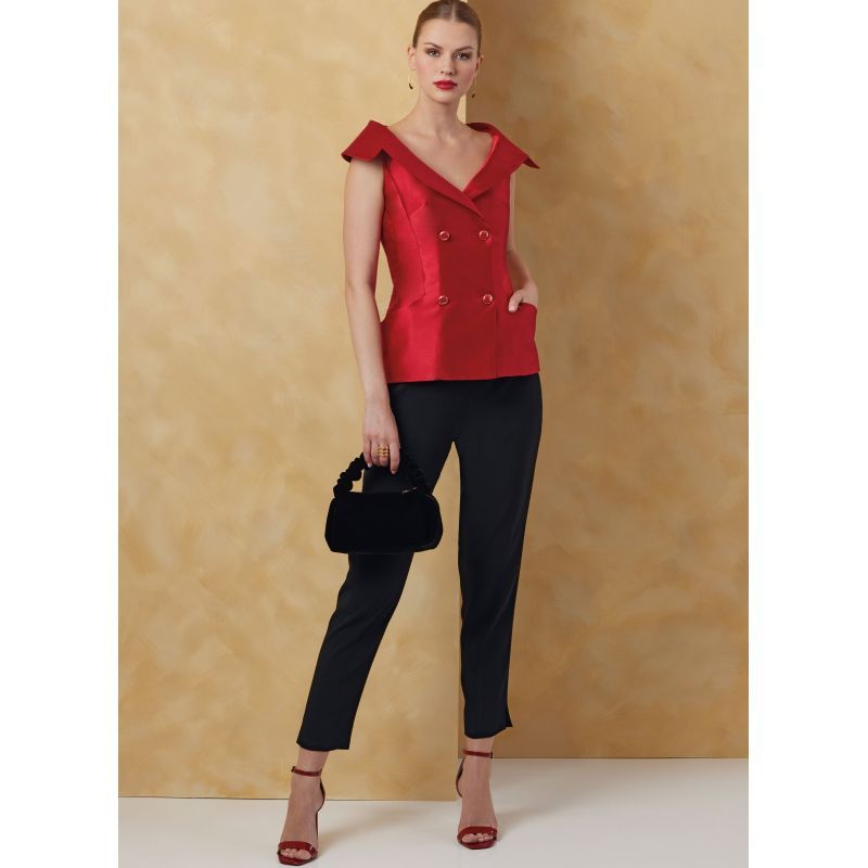 Patron Vogue 2073 B5 (36-44) - Veste pour femme avec variations de manches