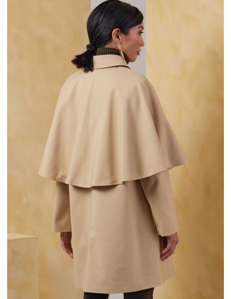 Patron Vogue 2074 - Manteau cape pour femme